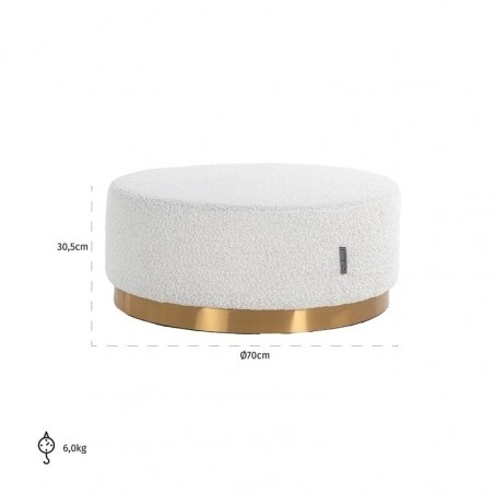 Richmond Pufa Emmy L Biała