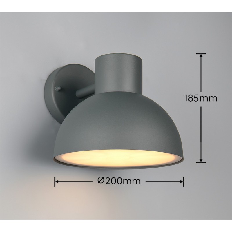 Trio Lampa Zewnętrzna Ścienna Elbe 262360142 Antracyt