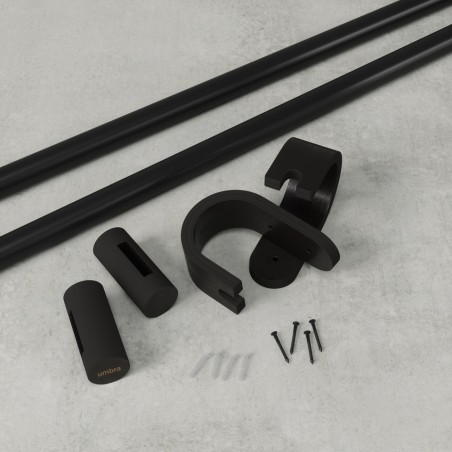 Umbra Karnisz Bellwood 107 - 305 Cm       Czarny