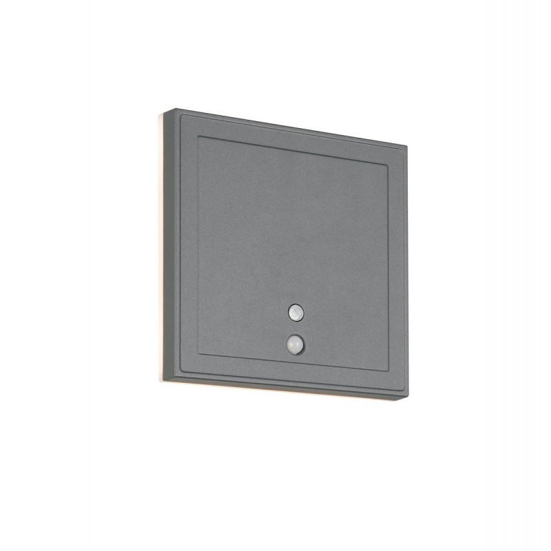 Rl Lampa Zewnętrzna Ścienna Fortaleza - Czujnik Ruchu R23056242 Antracyt