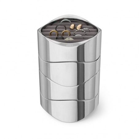 Umbra Organizer Na Biżuterię Wavy Chrom