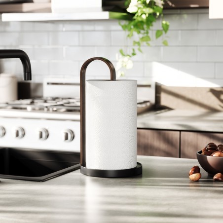 Umbra Stojak Na Ręcznik Papierowy         Bellwood Czarny/orzech