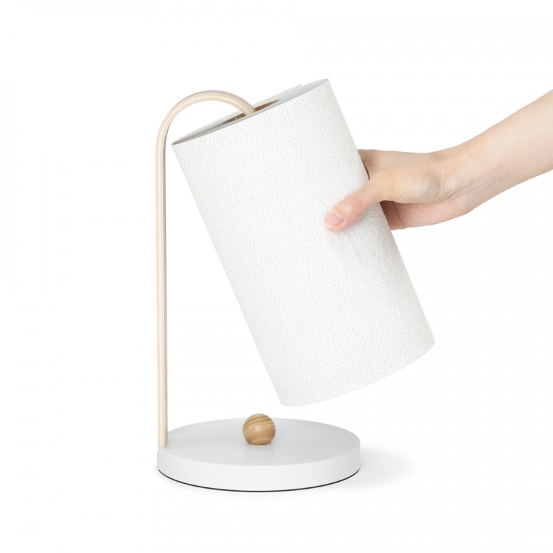 Umbra Stojak Na Ręcznik Papierowy         Bellwood Biały/naturalny