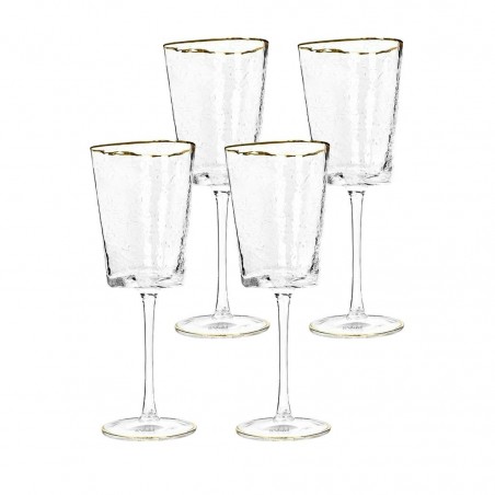 Kare Komplet Kieliszków Do Wina Hommage   400 Ml (4 Sztuki)