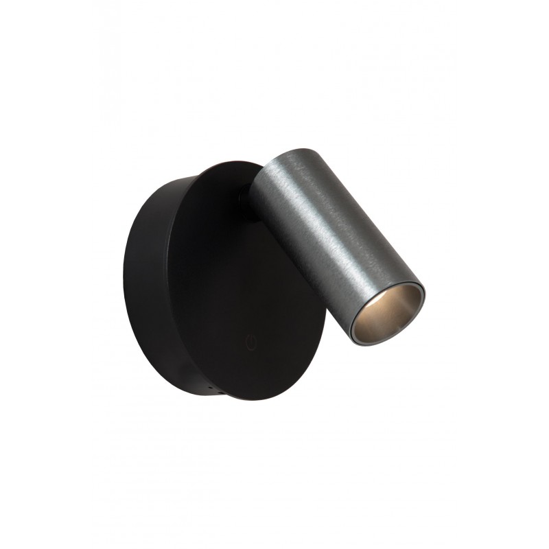 Lucide Kinkiet Toni 29933/02/15 Szary I Odcienie Szarości, Czarny