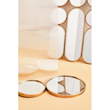 Bizzotto Lustro Ścienne Hanima Złote