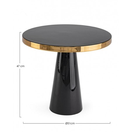 Bizzotto Stolik Kawowy Nandika Czarny