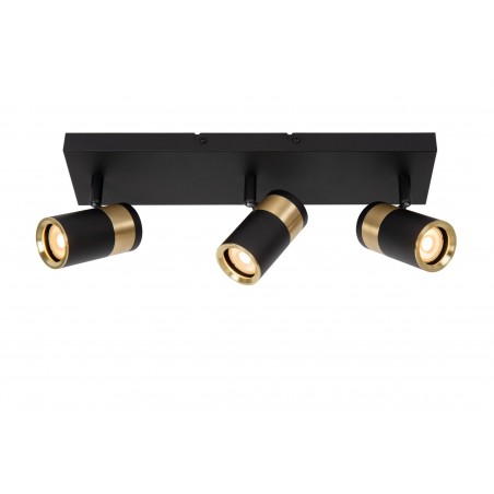 Lucide Lampa Natynkowa Gorik 53909/03/30 Czarny, Złoty I Odcienie Złota