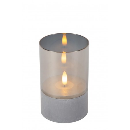 Lucide Lampa Stołowa Velas 13500/03/65 Szary I Odcienie Szarości