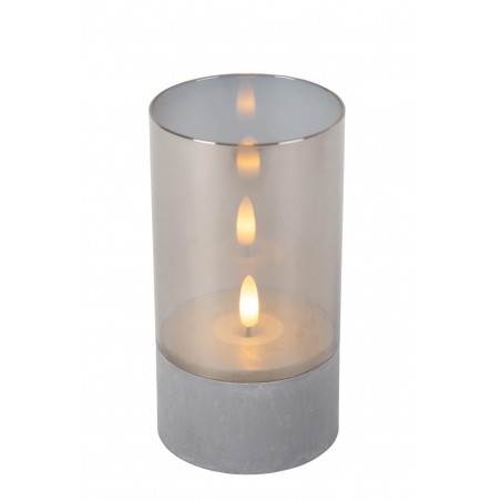 Lucide Lampa Stołowa Velas 13500/03/65 Szary I Odcienie Szarości