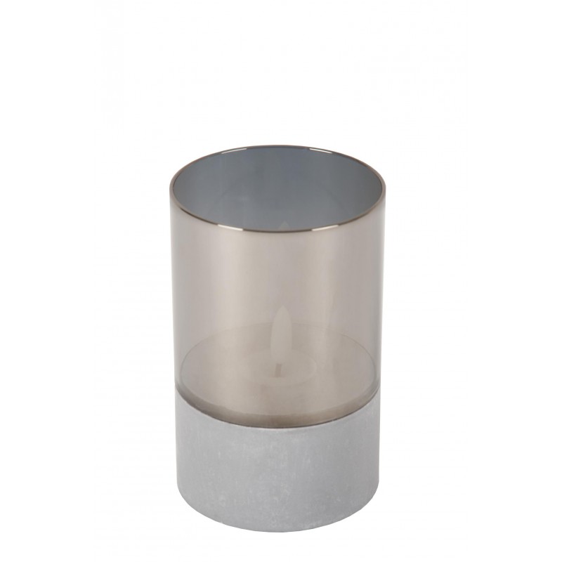 Lucide Lampa Stołowa Velas 13500/03/65 Szary I Odcienie Szarości