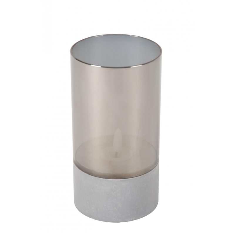 Lucide Lampa Stołowa Velas 13500/03/65 Szary I Odcienie Szarości