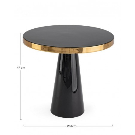 Bizzotto Stolik Kawowy Nandika Czarny