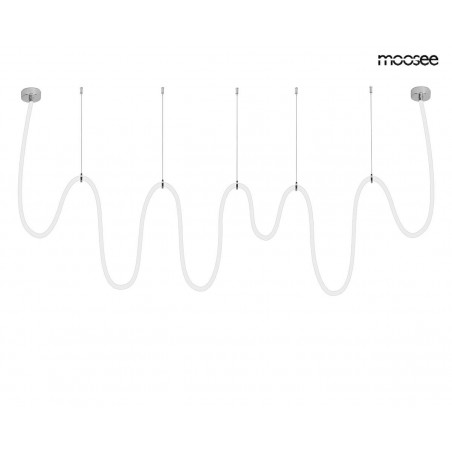 Moosee Lampa Wisząca Lasso 1000 Smart     Srebrna