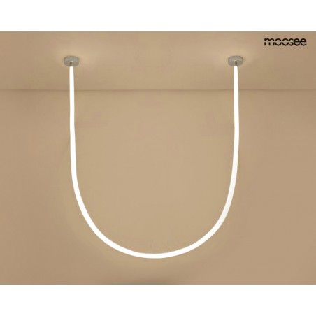 Moosee Lampa Wisząca Lasso 800 Smart      Srebrna