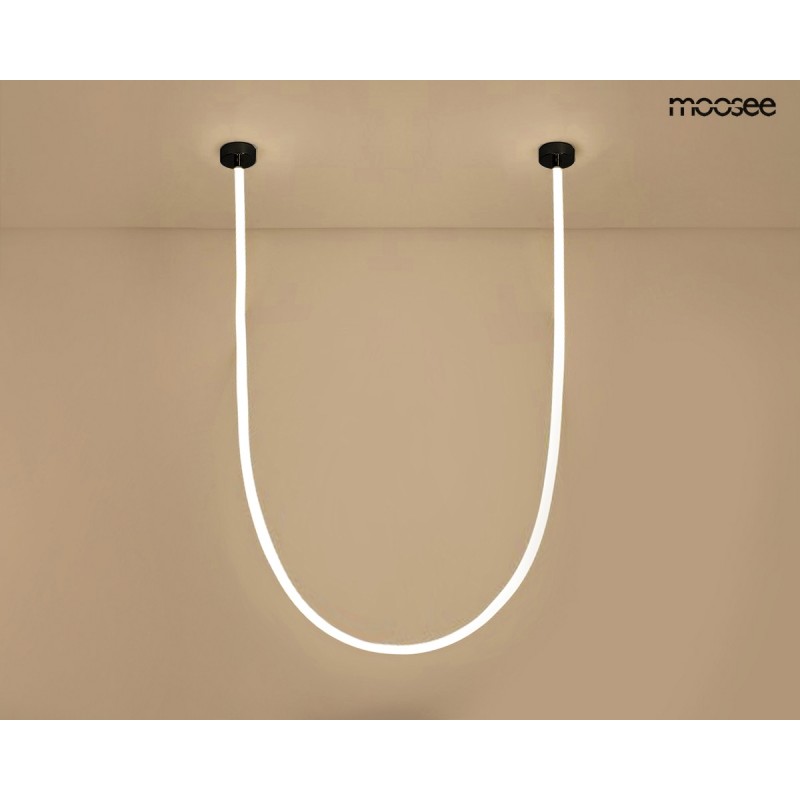 Moosee Lampa Wisząca Lasso 500 Smart      Czarna