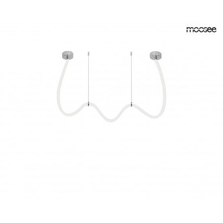 Moosee Lampa Wisząca Lasso 400 Smart      Srebrna