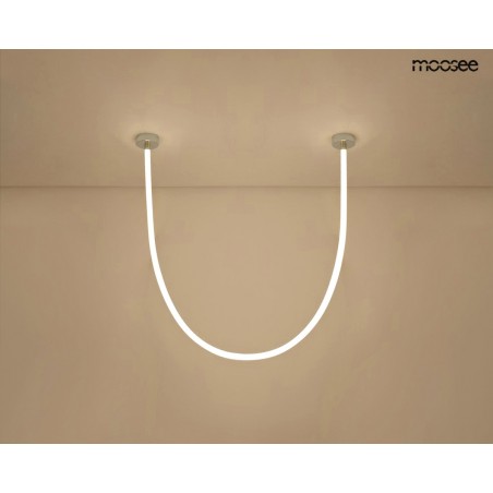 Moosee Lampa Wisząca Lasso 300 Smart      Srebrna