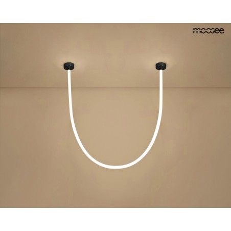 Moosee Lampa Wisząca Lasso 300 Smart      Czarna