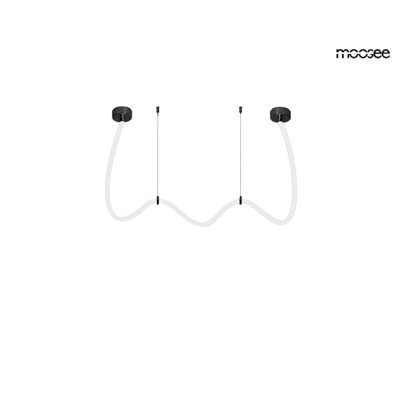 Moosee Lampa Wisząca Lasso 300 Smart      Czarna