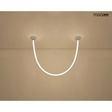 Moosee Lampa Wisząca Lasso 200 Smart      Srebrna