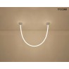 Moosee Lampa Wisząca Lasso 200 Smart Srebrna