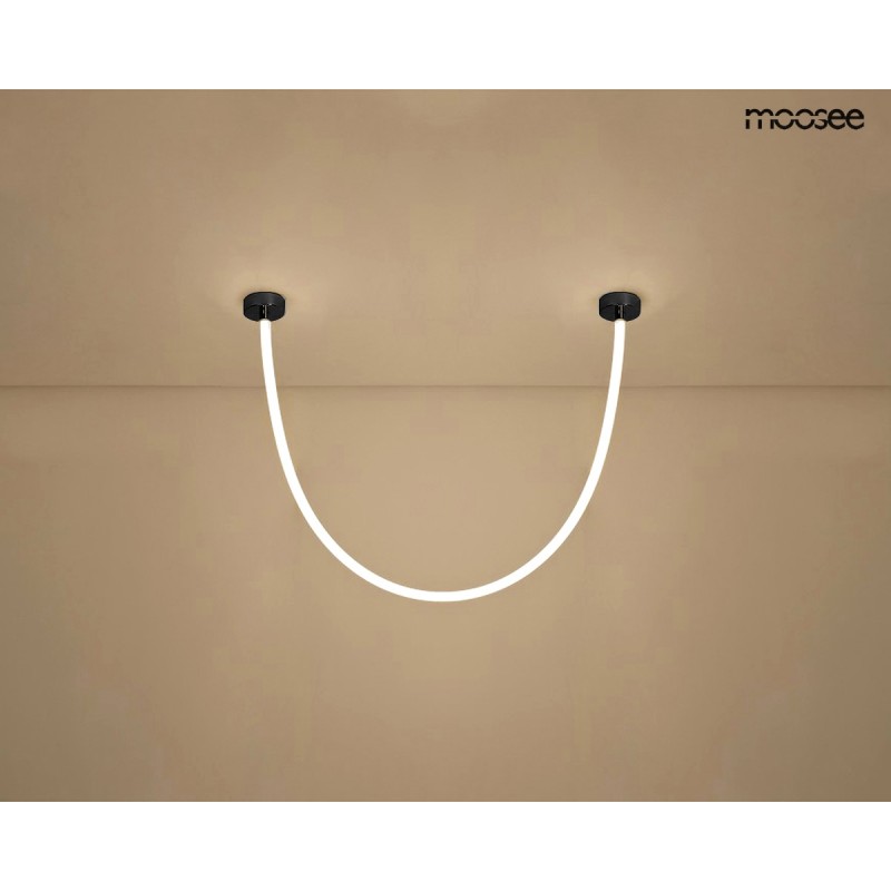 Moosee Lampa Wisząca Lasso 200 Smart      Czarna