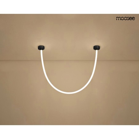 Moosee Lampa Wisząca Lasso 200 Smart      Czarna