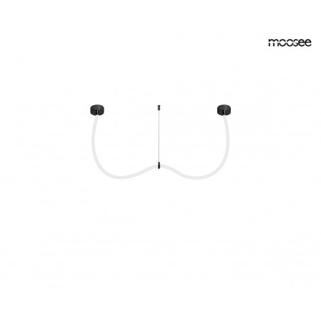 Moosee Lampa Wisząca Lasso 200 Smart      Czarna