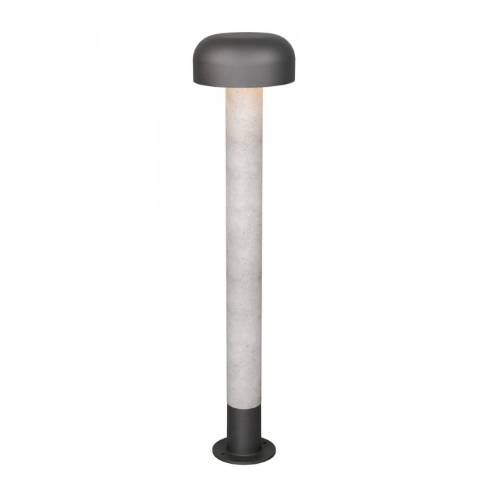 Trio Lampa Zewnętrzna Stojąca Fraser 462560178 Szary I Odcienie Szarości