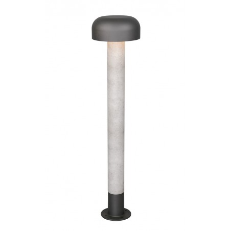 Trio Lampa Zewnętrzna Stojąca Fraser 462560178 Szary I Odcienie Szarości