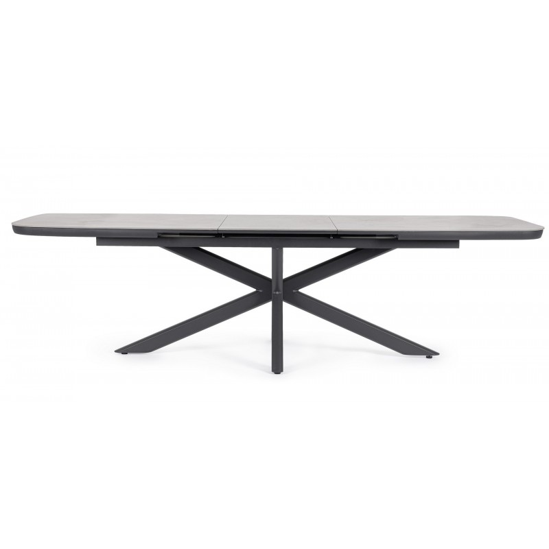 Bizzotto Stół Ogrodowy Rozkładany Pascal  Antracyt