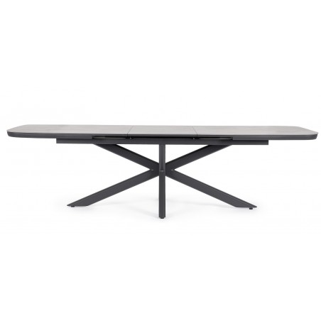 Bizzotto Stół Ogrodowy Rozkładany Pascal  Antracyt