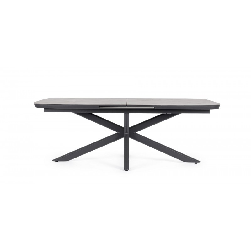 Bizzotto Stół Ogrodowy Rozkładany Pascal  Antracyt