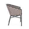Bizzotto Krzesło Ogrodowe Margalida       Antracyt / Beż