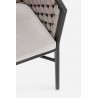 Bizzotto Krzesło Ogrodowe Margalida       Antracyt / Beż