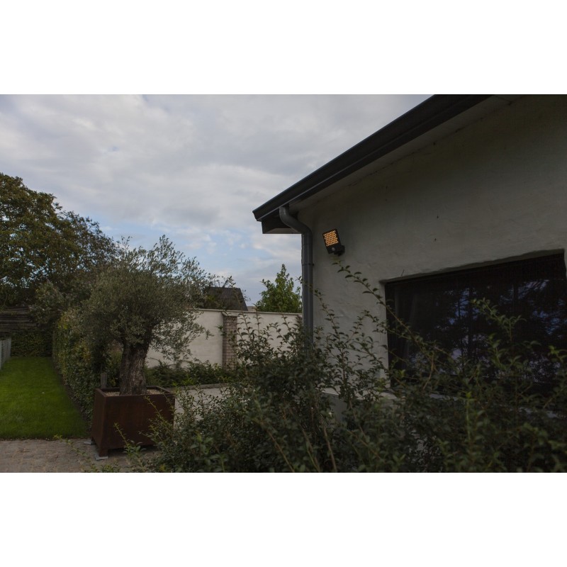 Lutec Lampa Zewnętrzna Ścienna Atlantis  7801604118 Szary I Odcienie Szarości