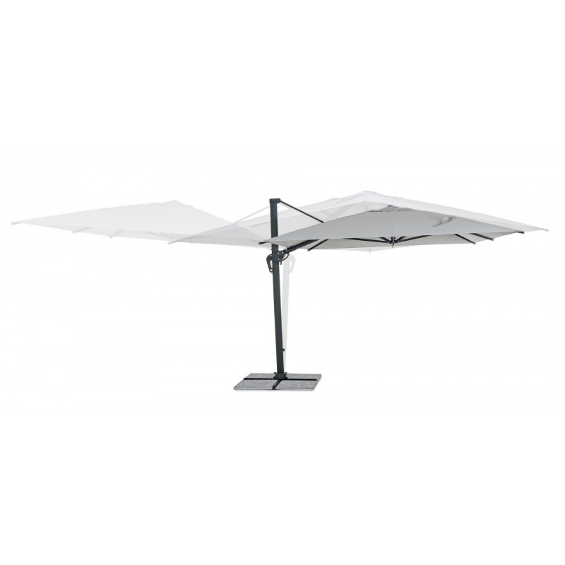 Bizzotto Parasol Ogrodowy Ines Jasny      Szary