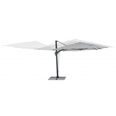 Bizzotto Parasol Ogrodowy Ines Jasny      Szary