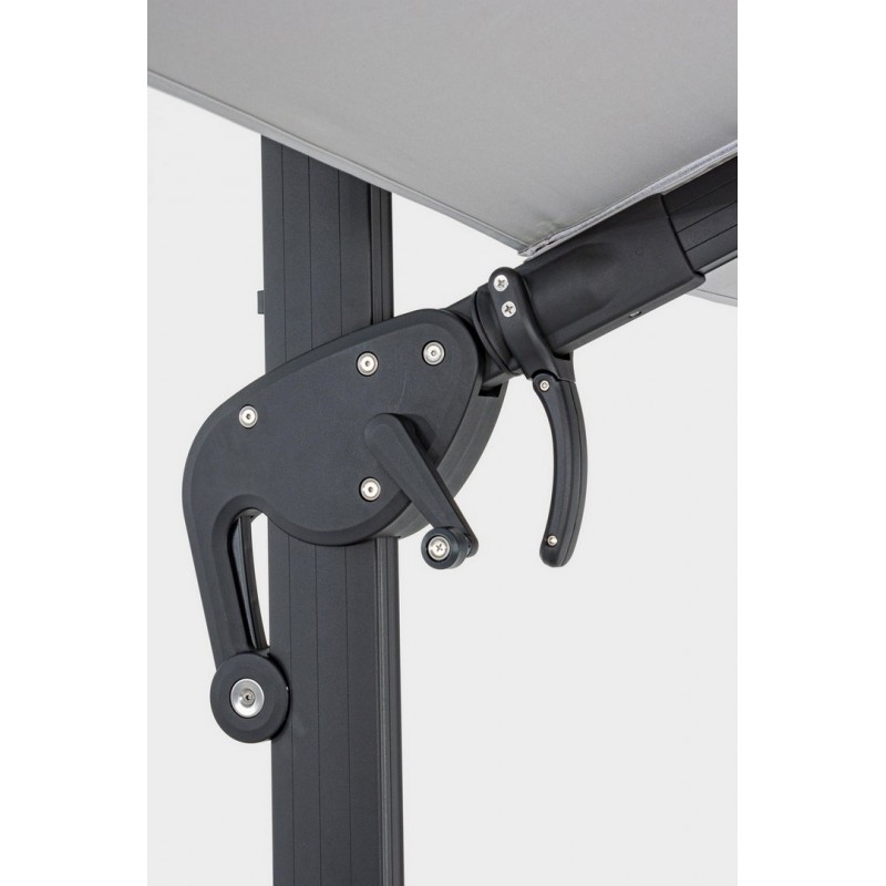 Bizzotto Parasol Ogrodowy Ines Jasny      Szary