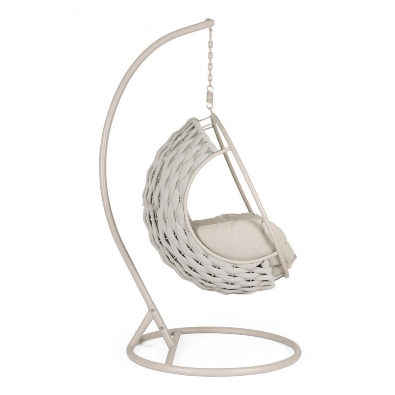 Bizzotto Fotel Wiszący Ogrodowy           Galapagos Beżowy