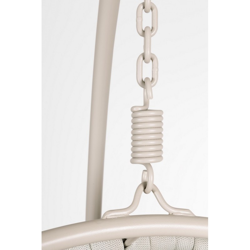 Bizzotto Fotel Wiszący Ogrodowy           Galapagos Beżowy