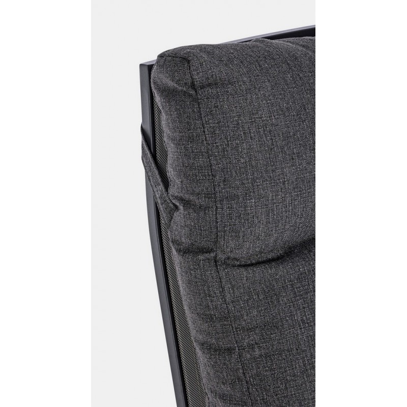 Bizzotto Fotel Ogrodowy Kledi Ciemny      Szary