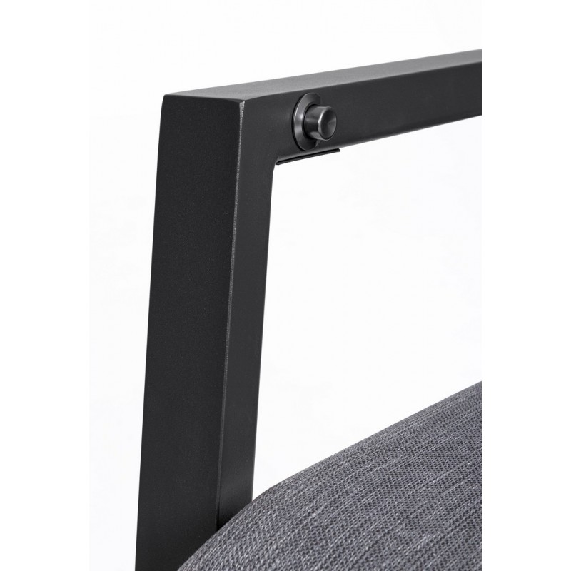 Bizzotto Krzesło Ogrodowe Ethan Ciemny    Szary