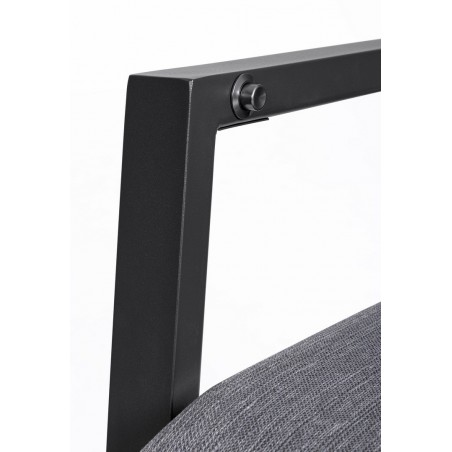 Bizzotto Krzesło Ogrodowe Ethan Ciemny    Szary