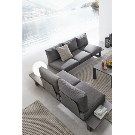 Bizzotto Zestaw Wypocznkowy Ogrodowy      Konnor Antracyt