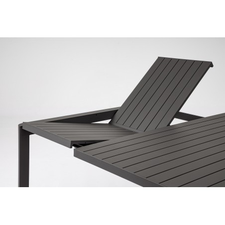 Bizzotto Stół Ogrodowy Rozkładany Kiplin  Antracyt