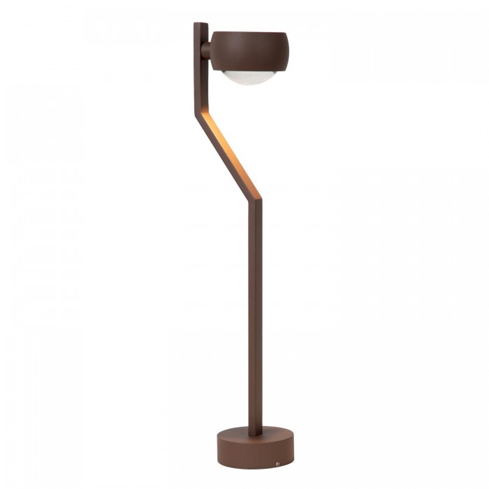 Lucide Lampa Zewnętrzna Stojąca Estal 33803/08/97 Brązowy I Odcienie Brązu