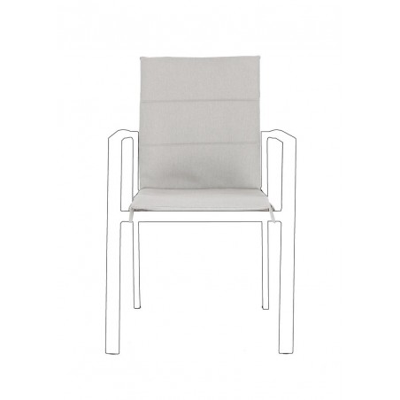 Bizzotto Poduszka Do Krzesła Konnor       Szara