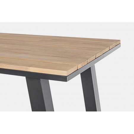 Bizzotto Stół Ogrodowy Skipper 101        Naturalny / Antracyt